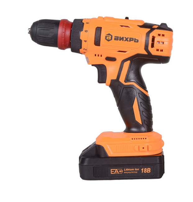 Дрель-шуруповерт аккумуляторная Вихрь ДА-18Л-2КC
