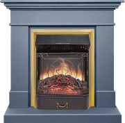Каминокомплект California STD CRM (Разборный) - Санд антрацит с очагом Majestic FX M Brass Каминокомплект California STD CRM (Разборный) - Санд антрацит с очагом Majestic FX M Brass