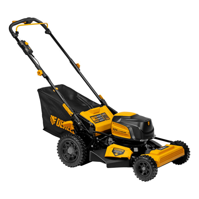 Газонокосилка аккумуляторная бесщет., RLMS560-62, привод, 560 мм, Li-ion, 62В Denzel