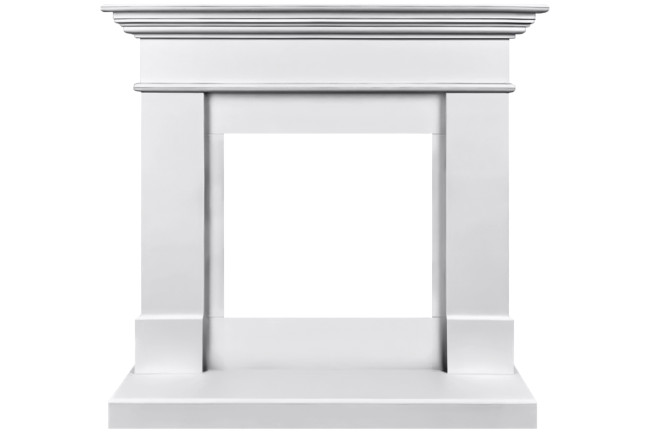 Каминокомплект California CRM (Разборный) - Белый с очагом Vision 23 EF LED FX