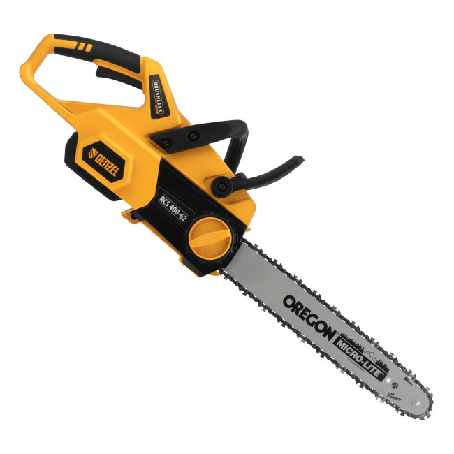 Пила цепная  аккумуляторная  бесщет., RCS 400-62, 400 мм, Li-ion, 62В Denzel