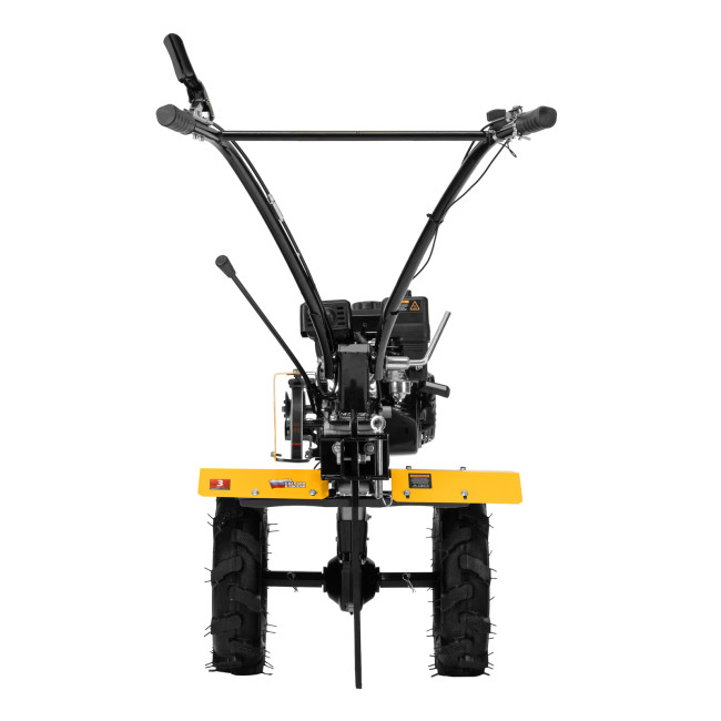 Мотоблок DPT-170, 7 л.с., ремен.сцеп, шир 85 см, глуб 35 см,фрез 3х3,ШОМ,скор 2В/1Н,кол 8" Denzel