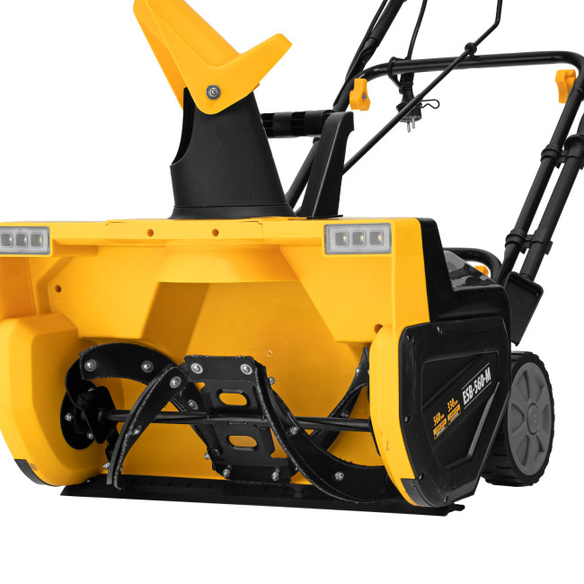 Электрическая снегоуборочная машина ESB-560-M, 2,5 кВт, металлический шнек, LED фара Denzel