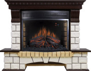 Каминокомплект Pierre - Венге / Белый (Высота 1015мм) с очагом Dioramic 28 LED FX Каминокомплект Pierre - Венге / Белый (Высота 1015мм) с очагом Dioramic 28 LED FX