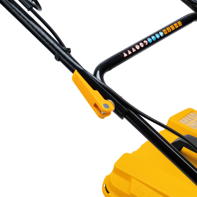 Газонокосилка электрическая GM-1800, 1800 Вт, шир. 38 см, 6 уров., травосб. 40 л. Denzel