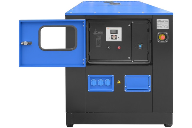 Дизельный генератор ТСС АД-60С-Т400-1РКМ7 в шумозащитном кожухе