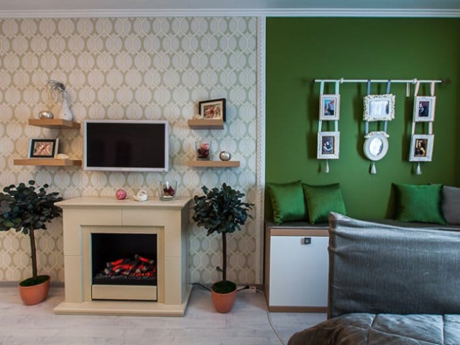 Каминокомплект Suite -  Алебастр с очагом Albany