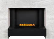 Каминокомплект Tokyo - Скол камня лайт с очагом Cassette 400 LNH-INT PS (без дров)