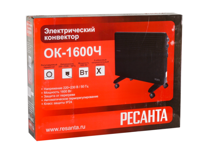 Конвектор Ресанта ОК-1600Ч Конвектор Ресанта ОК-1600Ч