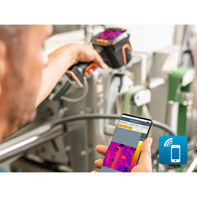 Тепловизор Testo 883 с 2 объективами и принадлежностями