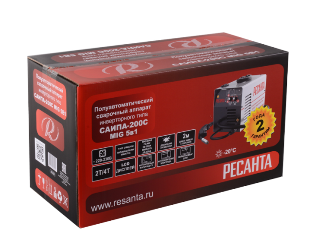 Сварочный аппарат РЕСАНТА САИПА-200C Сварочный аппарат РЕСАНТА САИПА-200C