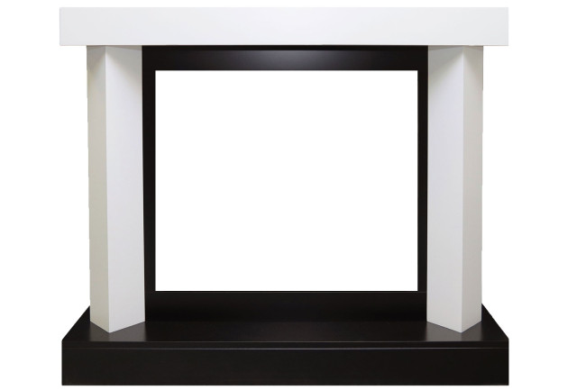 Каминокомплект Vancouver - Фактурный белый с очагом Symphony 26'' DF2608-INT Каминокомплект Vancouver - Фактурный белый с очагом Symphony 26'' DF2608-INT