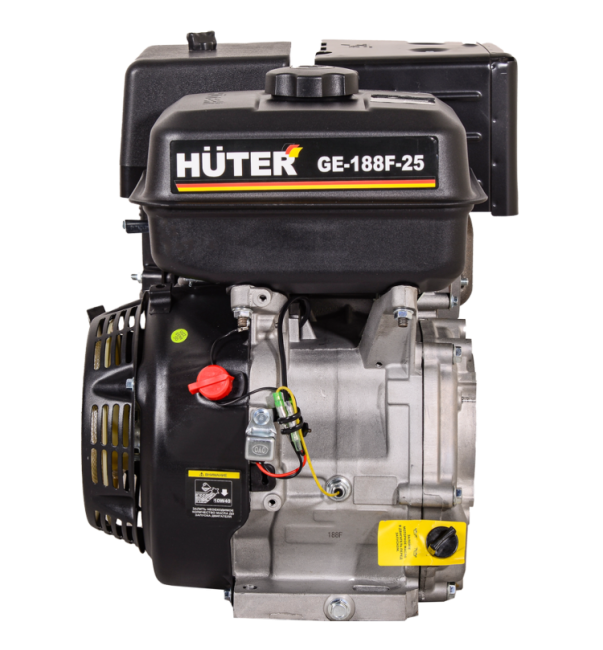 Двигатель бензиновый HUTER GE-188F-25