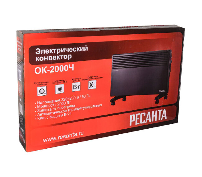 Конвектор ОК-2000Ч Ресанта Конвектор ОК-2000Ч Ресанта