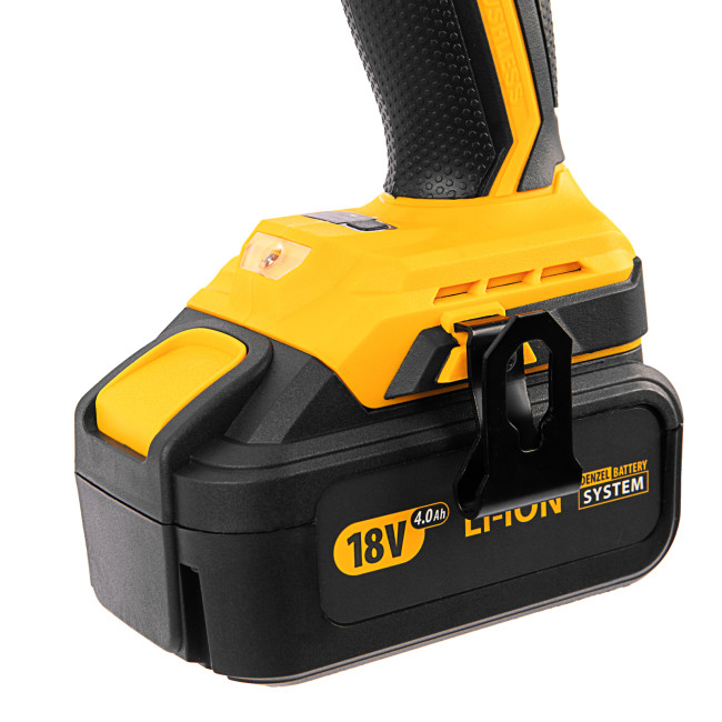 Гайковерт ударный аккумуляторный бесщет CIW-IB-300, Li-ion, 18В, 300Нм Denzel