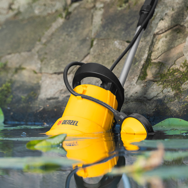 Дренажный насос для чистой воды DPB400, 400 Вт, подъем 11 м, 5500 л/ч Denzel Дренажный насос для чистой воды DPB400, 400 Вт, подъем 11 м, 5500 л/ч Denzel