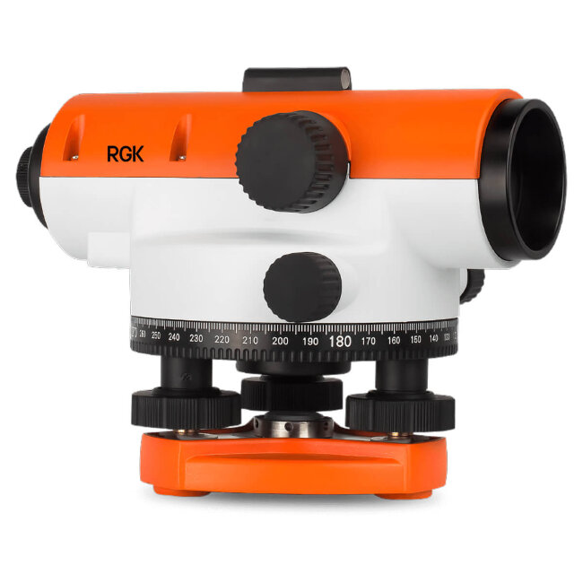 Комплект оптический нивелир RGK C-20 + штатив S6-N + рейка AMO S4 Комплект оптический нивелир RGK C-20 + штатив S6-N + рейка AMO S4