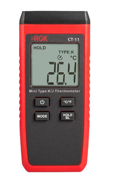 Термометр RGK CT-11 с зондом температуры воздуха TR-10A с поверкой
