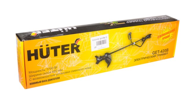 Триммер электрический Huter GET-420B