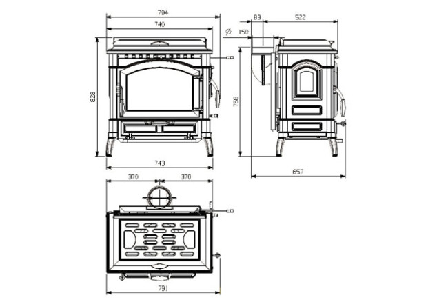 La Nordica Isotta con cerchi Evo (черный антрацит)