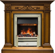 Каминокомплект Verona - Дуб антик с очагом Cavendish