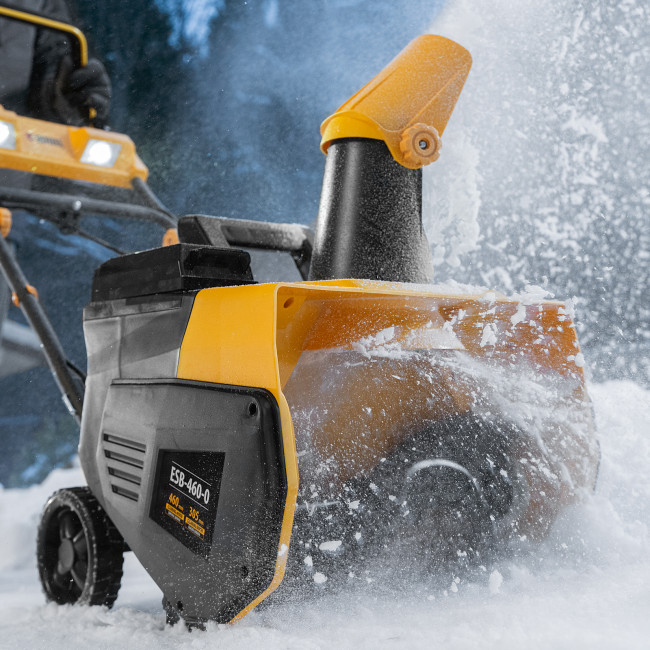 Снегоуборочная машина аккумуляторная, ESB-460-0, Li-Ion, 36В Denzel Снегоуборочная машина аккумуляторная, ESB-460-0, Li-Ion, 36В Denzel