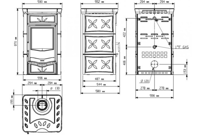 La Nordica Nicoletta Bordeaux (бордовый)