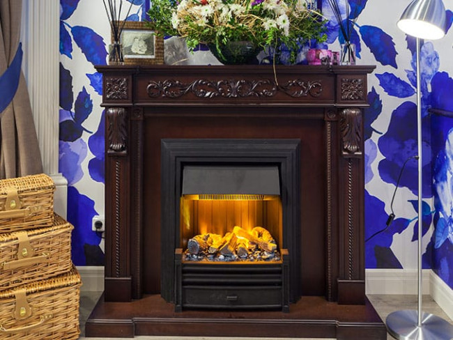 Каминокомплект Neapol - Дуб антик с очагом Chesford Каминокомплект Neapol - Дуб антик с очагом Chesford