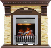 Каминокомплект Dublin - Темный дуб / Сланец с очагом Danville Chrome FB2 Каминокомплект Dublin - Темный дуб / Сланец с очагом Danville Chrome FB2