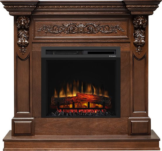 Каминокомплект Lancaster - Темный дуб с очагом XHD23L-INT Каминокомплект Lancaster - Темный дуб с очагом XHD23L-INT