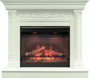 Каминокомплект Sicilia - Белый дуб с очагом Symphony 26'' DF2608-INT