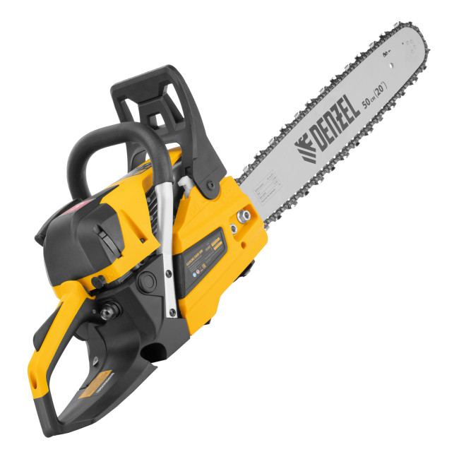 Пила цепная бензиновая DS-5820, шина 50 см, 58 см3, 3.6 л.с, шаг 0,325, паз 1,5 мм, 76 звеньев Denzel