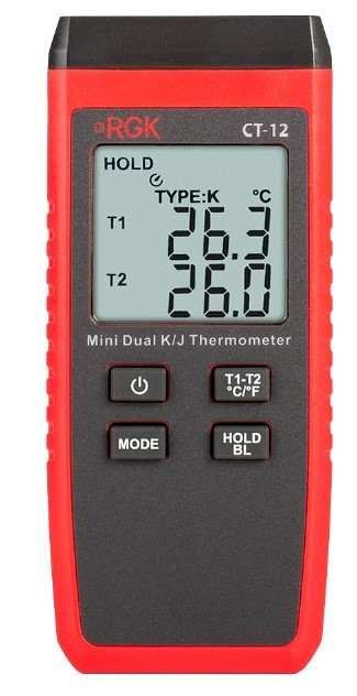 Термометр RGK CT-12 с погружным зондом температуры TR-10W и поверхностным зондом TR-10S Термометр RGK CT-12 с погружным зондом температуры TR-10W и поверхностным зондом TR-10S