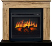 Каминокомплект Bergen 23 (Разборный) - Дуб галифакс с очагом Vision 23 EF LED 3D FX