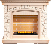 Каминокомплект Glasgow - Слоновая кость с патиной/Белый с очагом Cassette 400 LNH-INT PS (без дров) Каминокомплект Glasgow - Слоновая кость с патиной/Белый с очагом Cassette 400 LNH-INT PS (без дров)
