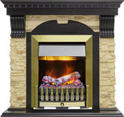 Каминокомплект Dublin - Венге / Сланец с очагом Danville Antique Brass FB2 Каминокомплект Dublin - Венге / Сланец с очагом Danville Antique Brass FB2