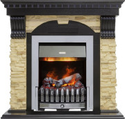 Каминокомплект Dublin - Венге / Сланец с очагом Danville Chrome FB2