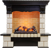 Каминокомплект Pierre Luxe - Венге / Шампань (Высота 1035мм) с очагом Cassette 600 NH Каминокомплект Pierre Luxe - Венге / Шампань (Высота 1035мм) с очагом Cassette 600 NH