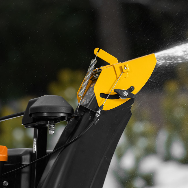 Бензиновая снегоуборочная машина SBL 711D PRO, 302cc, эл.старт, фара, обогрев, блок. дифф. Denzel