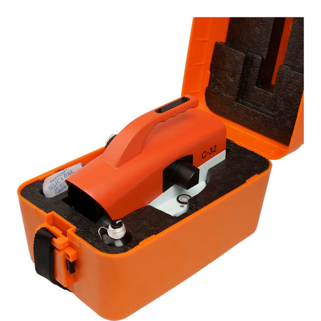 Комплект оптический нивелир RGK C-32 с поверкой + штатив S6-N + рейка AMO S4