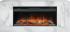 Каминокомплект Line 42 SFT White Marble (Разборный) - Белый мрамор с очагом Vision 42 LOG LED