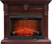 Каминокомплект Sheffield - Темная вишня с очагом Symphony 30'' DF3020-EU