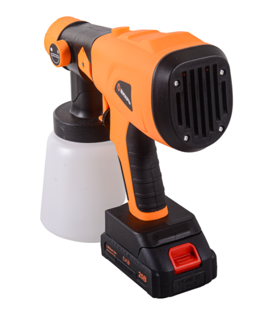 Краскопульт аккумуляторный АКП-20Li Вихрь (в комплекте 1 АКБ и ЗУ)