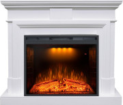 Каминокомплект Coventry - Белый с очагом Emerald 28