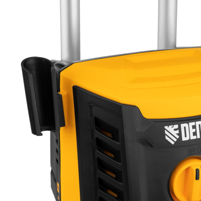 Моечная машина высокого давления R-180, 2200 Вт, 180 бар, 380 л/ч, колесная Denzel