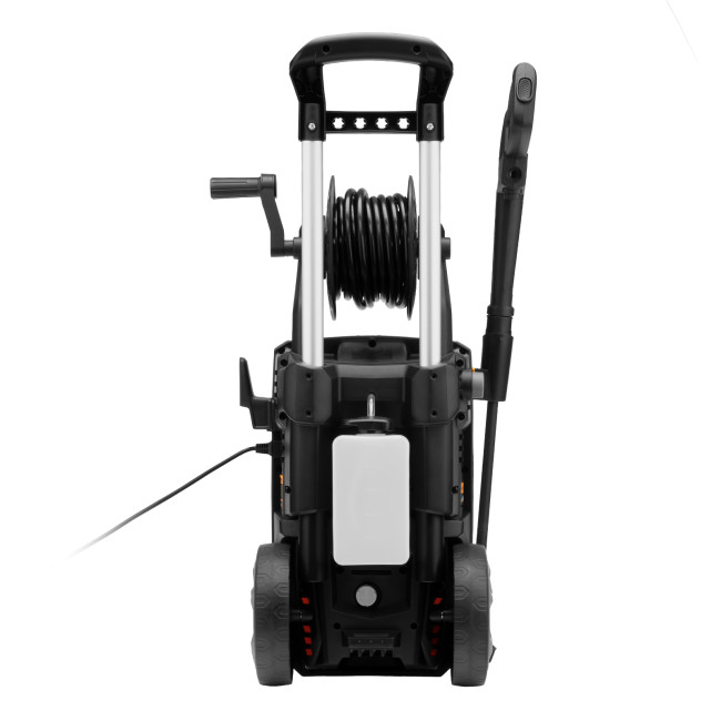 Моечная машина высокого давления R-180D, 2200 Вт, 180 бар, 380 л/ч, с барабаном Denzel
