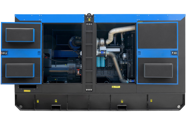 Дизельный генератор ТСС АД-250С-Т400 в шумозащитном кожухе с АВР