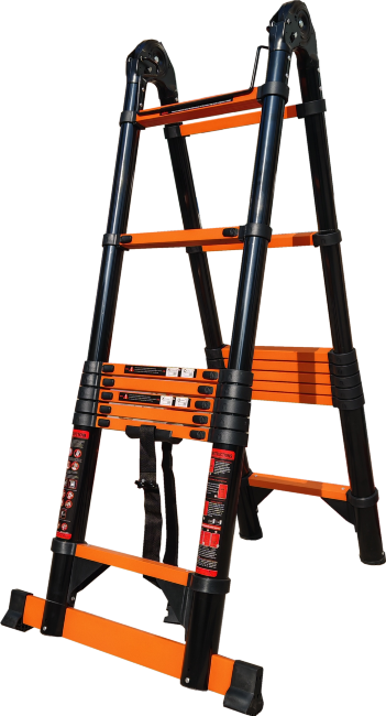 Лестница телескопическая трансформер 2,5/5,0 м ТАЛМЕТ/TALMET TM-5050C Лестница телескопическая трансформер 2,5/5,0 м ТАЛМЕТ/TALMET TM-5050C