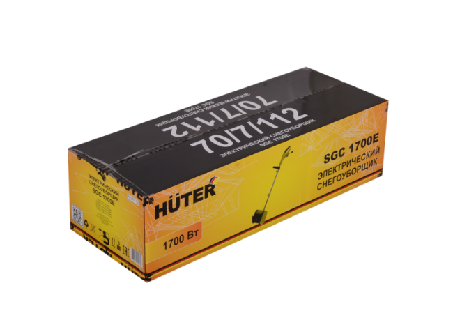 Снегоуборщик электрический Huter SGC 1700E