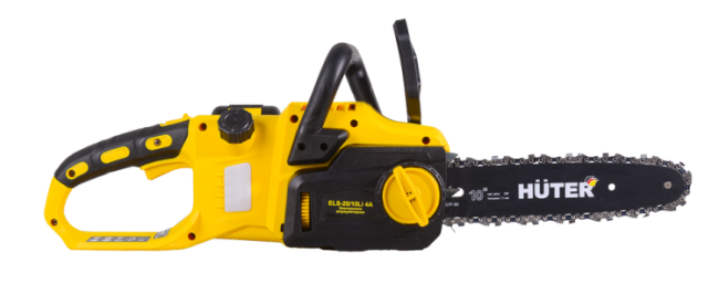 Электропила аккумуляторная ELS-20/10Li 4A Huter (с АКБ 4А*ч и ЗУ в комплекте)